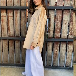 Artizia The Group by Babaton Graydon Shirt Corduroy Jacket/Shacket Size XS